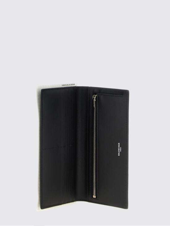 26SS 발렌시아가 패스포트 2 티켓 장지갑 7877742AA3R 1000 Black - BALENCIAGA