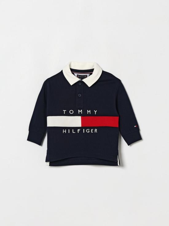 26SS [키즈] 타미힐피거 폴로 셔츠 KB0KB10354 C1G Navy
