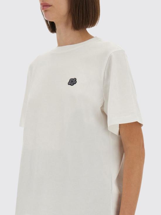 25FW 겐조 반팔 티셔츠 FF62TS5564SG 02 White - KENZO