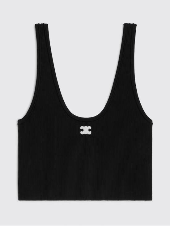 26SS 셀린느 탑 RY0D2D020 38NO Black