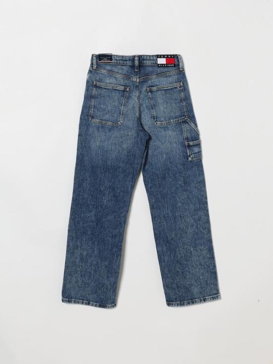 26SS [키즈] 타미힐피거 진 KB0KB10343 1A6 Navy - TOMMY HILFIGER
