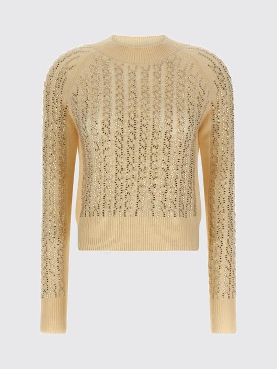 25FW 에르마노 설비노 스웨터 D475M701CTBBW 10110 Beige