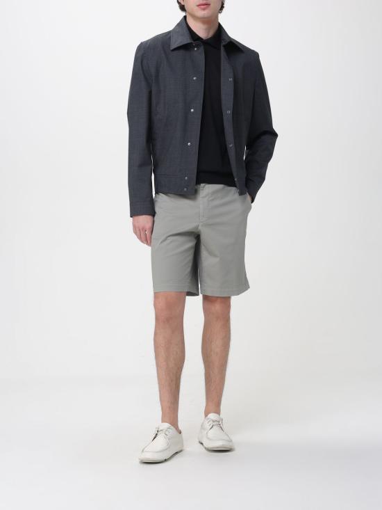 26SS 브루넬로 쿠치넬리 로고 경량 코튼 니트 폴로 셔츠 M29800195 CH101 Black - BRUNELLO CUCINELLI