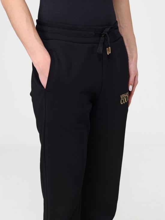 26SS 베르사체 스트레이트 팬츠 80HAAT01CF01T G89 Black - VERSACE