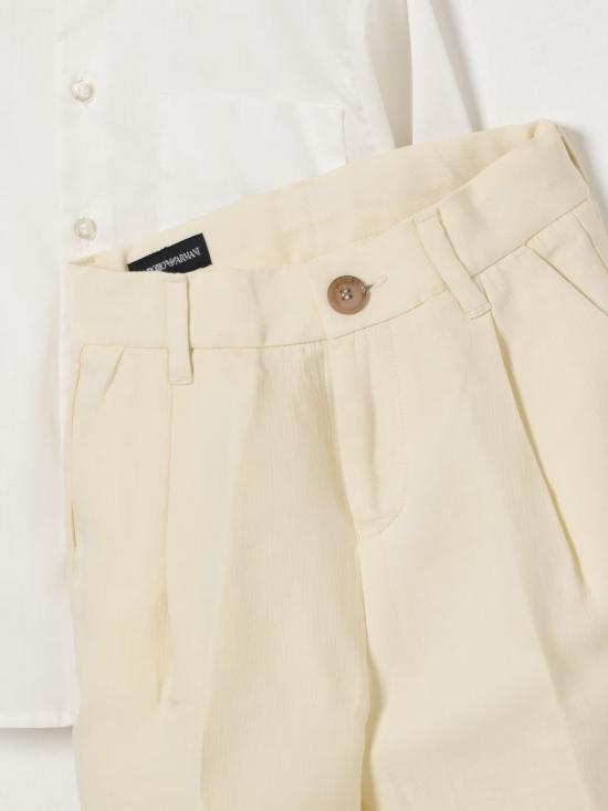 26SS [키즈] 엠포리오 아르마니 캐주얼 세트 EB000901AF20967 M0015 White - EMPORIO ARMANI