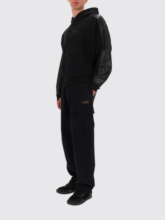 25FW 베르사체 스트레이트 팬츠 79GAAT08CF01T G89 Black - VERSACE