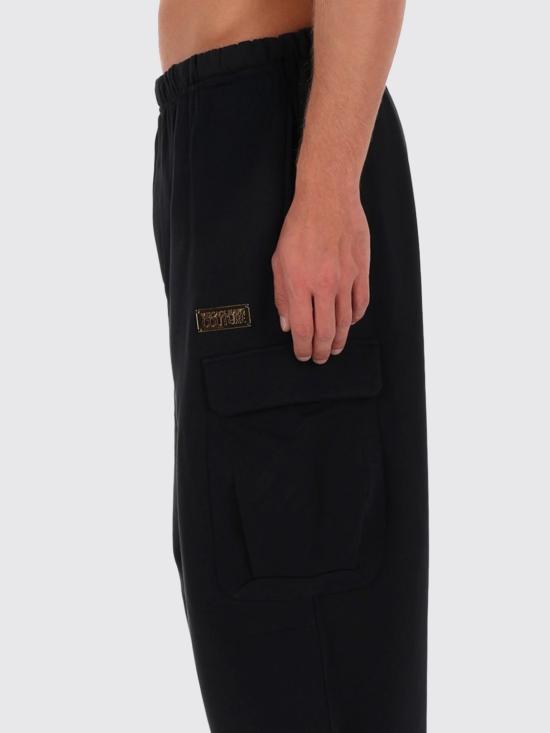 25FW 베르사체 스트레이트 팬츠 79GAAT08CF01T G89 Black - VERSACE