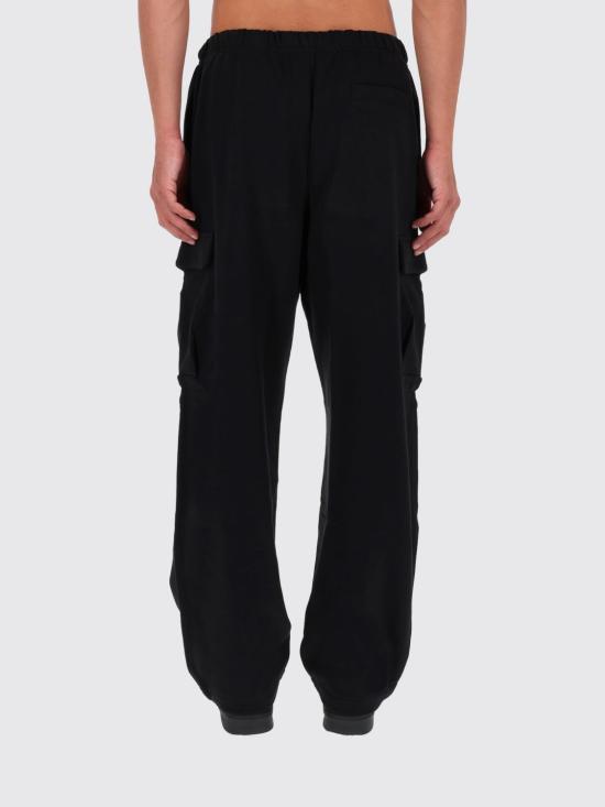 25FW 베르사체 스트레이트 팬츠 79GAAT08CF01T G89 Black - VERSACE