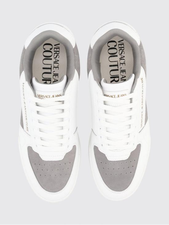 25FW 베르사체 브루클린 스니커즈 79YA3SD4ZPB39 U45 Grey - VERSACE