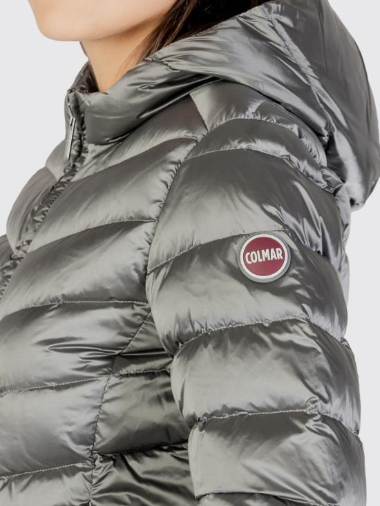 25FW 콜마르 퀄티드 후드 다운 자켓 22192YO 506 Grey - COLMAR