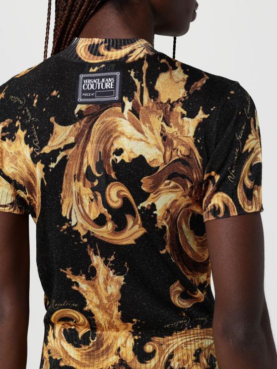 26SS 베르사체 스웨터 80HAFM00CMN11 G89 Black - VERSACE