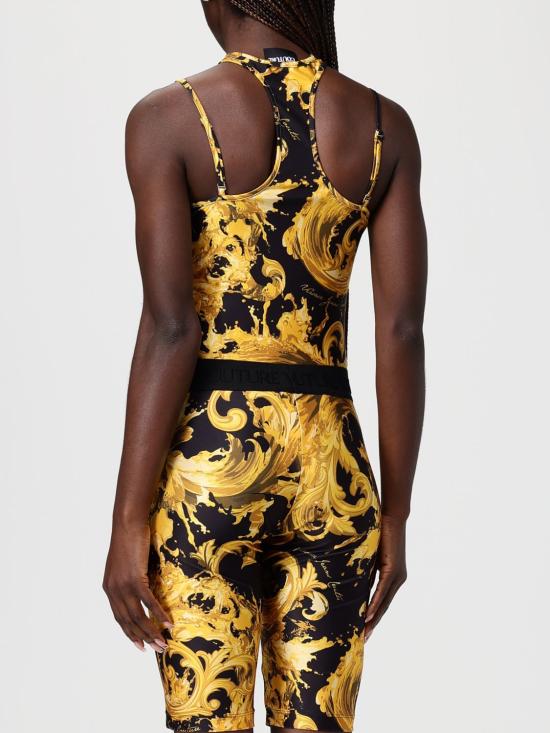 26SS 베르사체 탑 80HAM211JS532 G89 Black - VERSACE