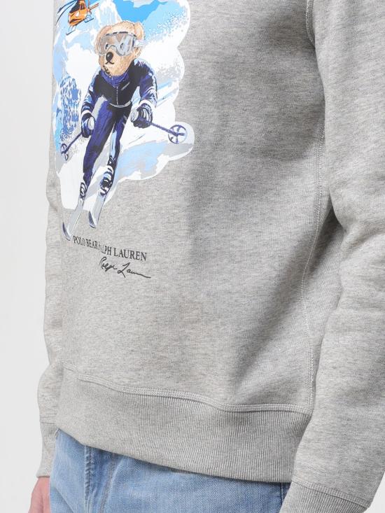 26SS 폴로 랄프로렌 긴팔 티셔츠 710B13911 001 Grey - POLO RALPH LAUREN