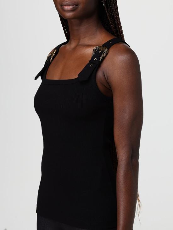 26SS 베르사체 탑 80HAM619J0198 899 Black - VERSACE