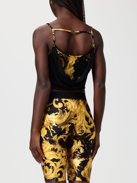 26SS 베르사체 탑 80HAM205JS533 G89 Black - VERSACE