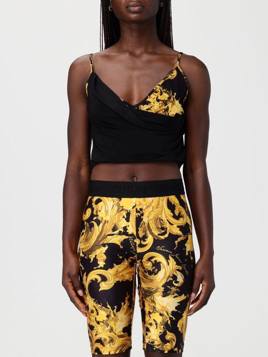 26SS 베르사체 탑 80HAM205JS533 G89 Black