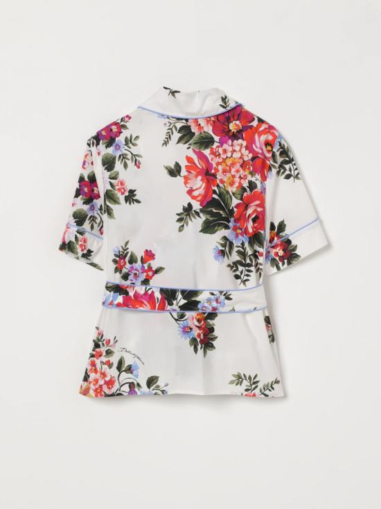 26SS [키즈] 돌체앤가바나 셔츠 L56S07HS5UU HA5ZO White - DOLCE & GABBANA