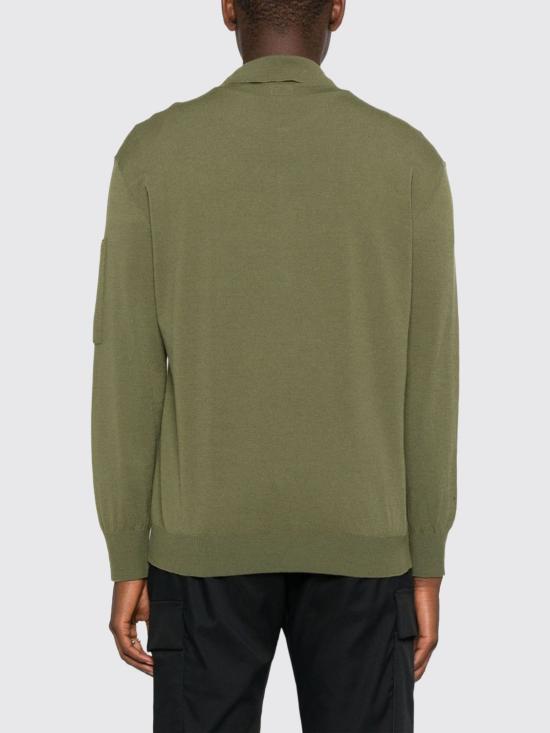 25FW 씨피 컴퍼니 폴로 티셔츠 19CMKN038A005528A 652 Green - C.P. COMPANY