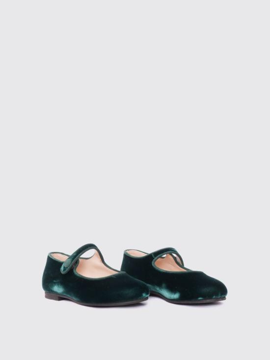 25FW [키즈] 일 구포 레이스업 슈즈 6 Verde Green - IL GUFO