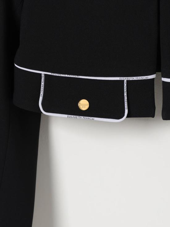 26SS [키즈] 엘리자베타프랜치 캐주얼 자켓 EFGC073 0 GA022 N100 Black - ELISABETTA FRANCHI