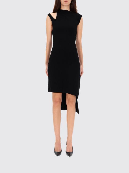 25FW 쿠레쥬 롱 원피스 425MRO720FI0001 9999 Black