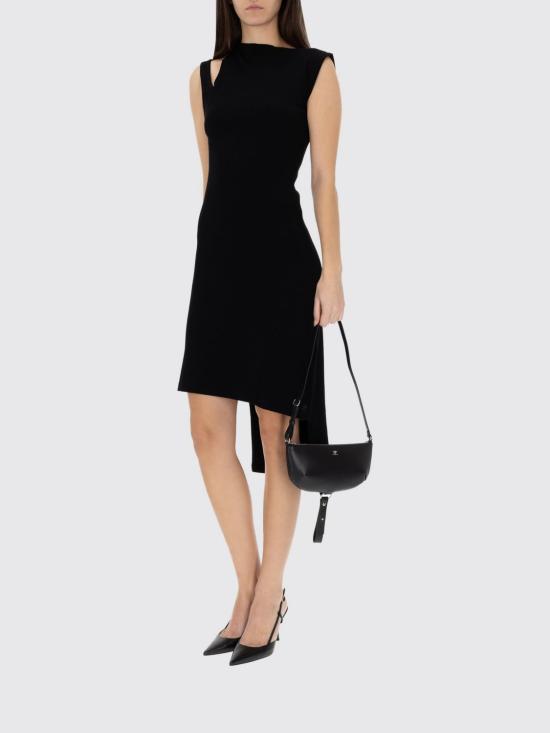 25FW 쿠레쥬 롱 원피스 425MRO720FI0001 9999 Black - COURREGES