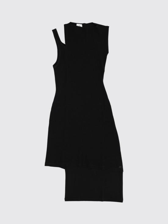 25FW 쿠레쥬 롱 원피스 425MRO720FI0001 9999 Black - COURREGES