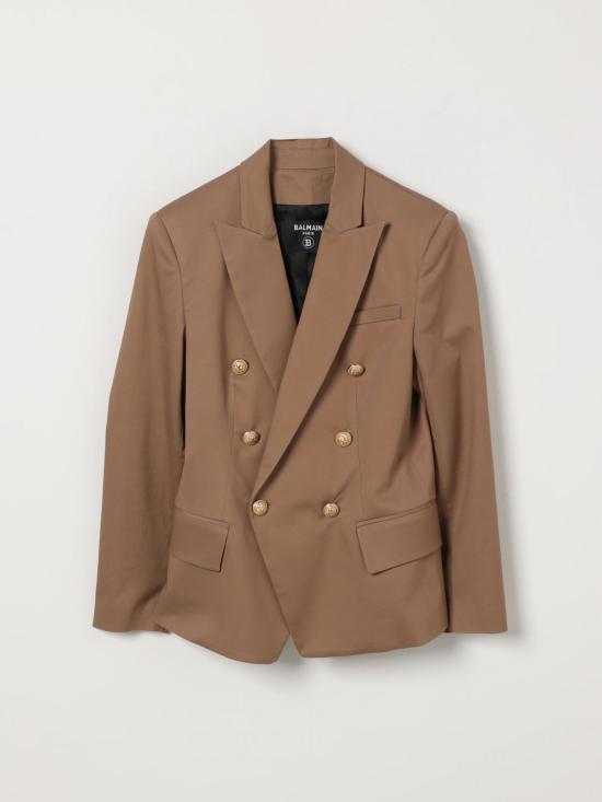 26SS [키즈] 발망 캐주얼 자켓 BY2P54G0197 315 Brown