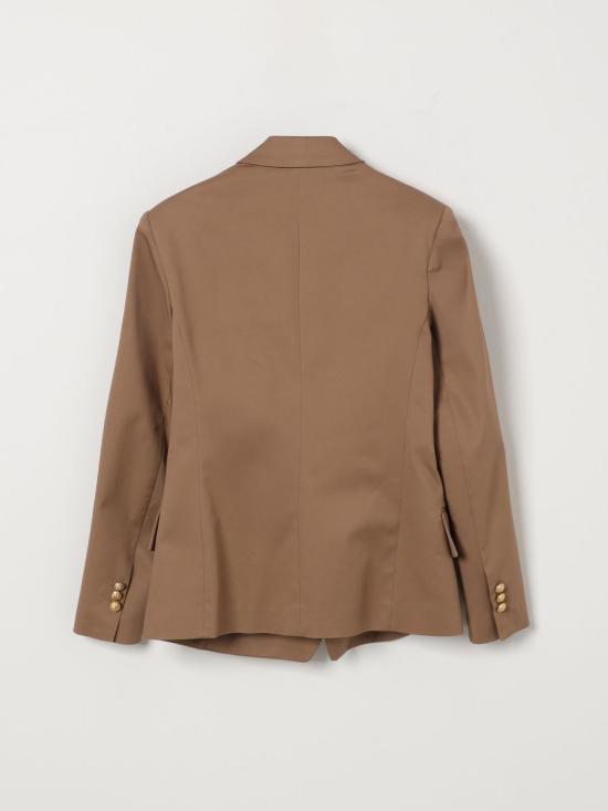 26SS [키즈] 발망 캐주얼 자켓 BY2P54G0197 315 Brown - BALMAIN