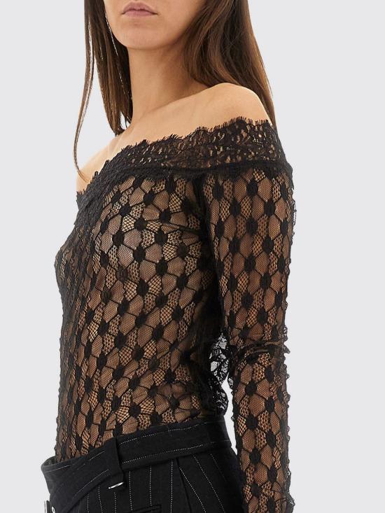 25FW 이자벨마랑 탑 HT0730FAC4J06I 01BK Black - ISABEL MARANT