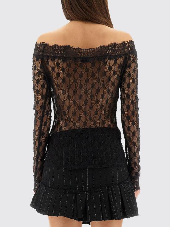 25FW 이자벨마랑 탑 HT0730FAC4J06I 01BK Black - ISABEL MARANT