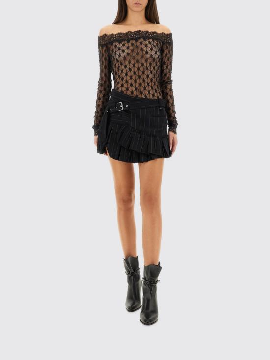 25FW 이자벨마랑 탑 HT0730FAC4J06I 01BK Black - ISABEL MARANT