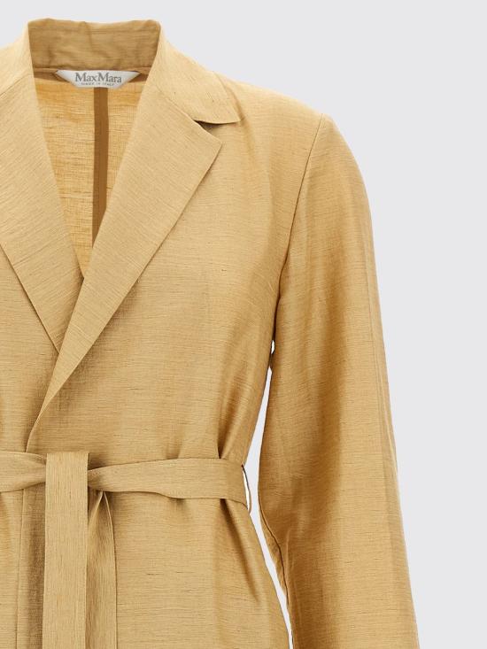 25FW 막스마라 자켓 2511121019600 002 Gold - MAX MARA