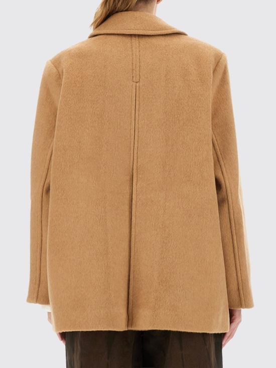 25FW 가니 더블 브레스트 자켓 W0876 399 White - GANNI