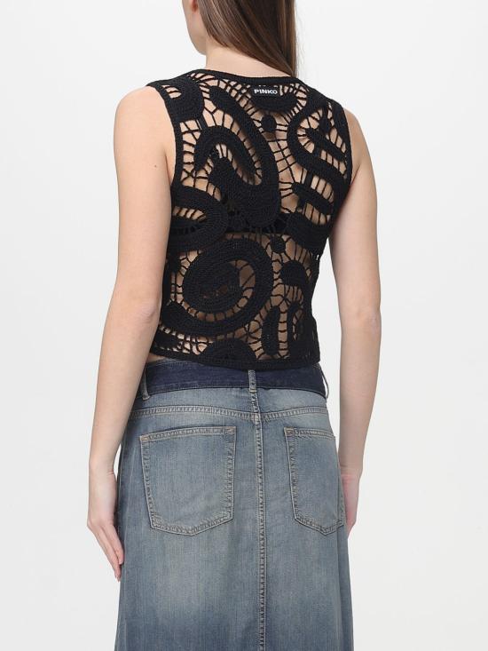 26SS 핑코 탑 106438A354 Z99 Black - PINKO