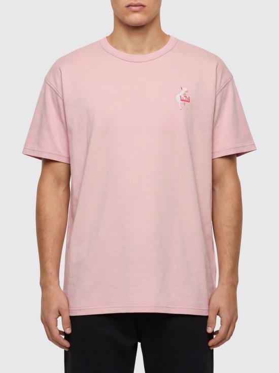 26SS 디젤 반팔 티셔츠 A220050PLAT 33L Pink