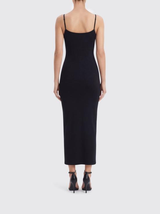 26SS 월포드 롱 원피스 57185 7005 Black - WOLFORD