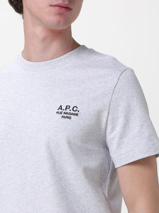 26SS 아페쎄 반팔 티셔츠 COHBUM26388 TPN Grey - A.P.C.