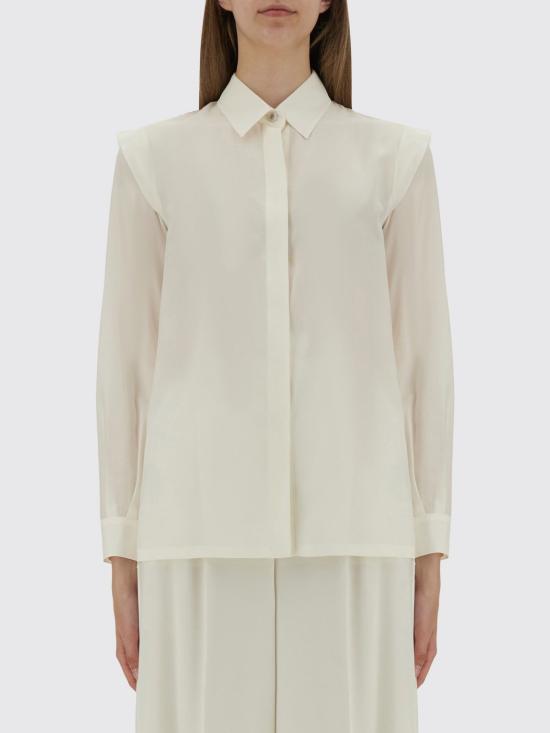 25FW 막스마라 셔츠 2521116101600 001 White