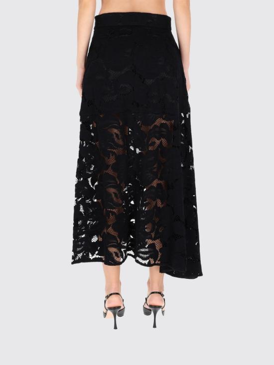 25FW 파투 롱 스커트 SK1030228 999B Black - PATOU