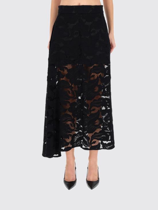 25FW 파투 롱 스커트 SK1030228 999B Black