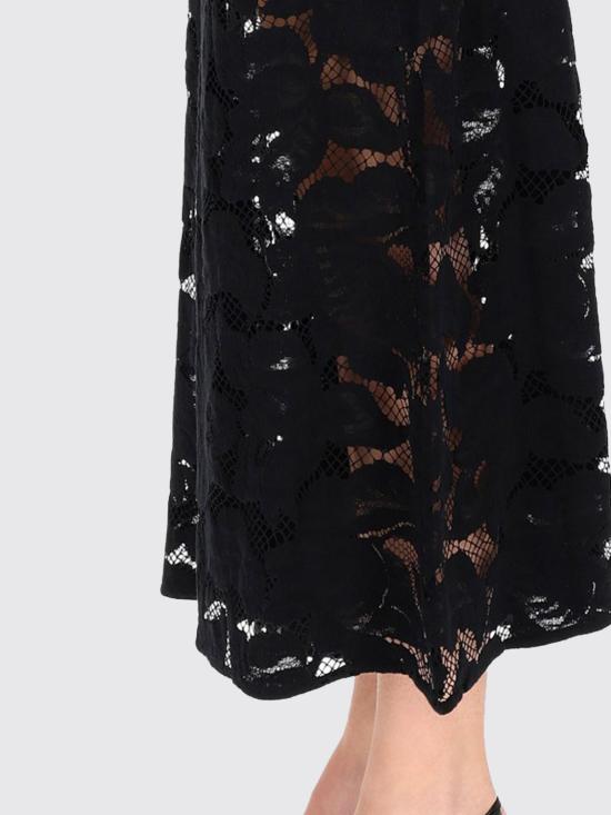 25FW 파투 롱 스커트 SK1030228 999B Black - PATOU