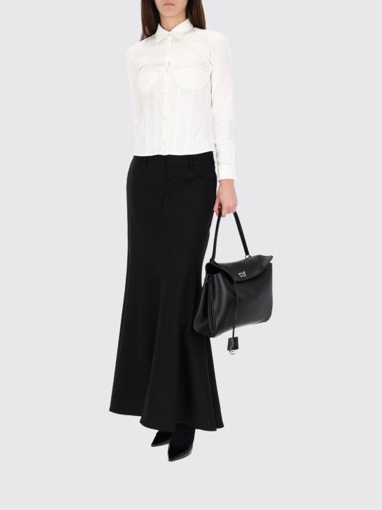 25FW 발렌시아가 셔츠 850782TSM19 9000 White - BALENCIAGA