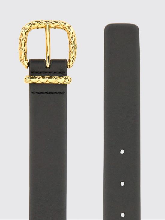 25FW 보테가베네타 레귤러 벨트 826665VALKO 1019 Black - BOTTEGA VENETA