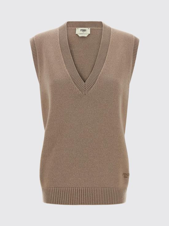 25FW 펜디 베스트 FZXE19AYLS F0QD3 Beige