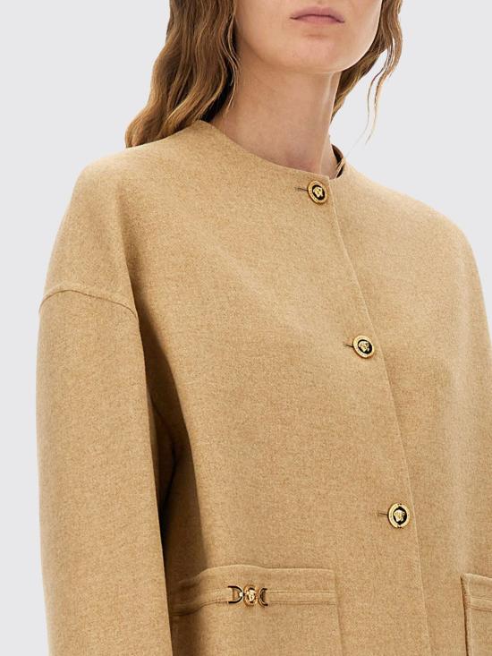 25FW 베르사체 코트 10203121A15376 1KG00 Beige - VERSACE