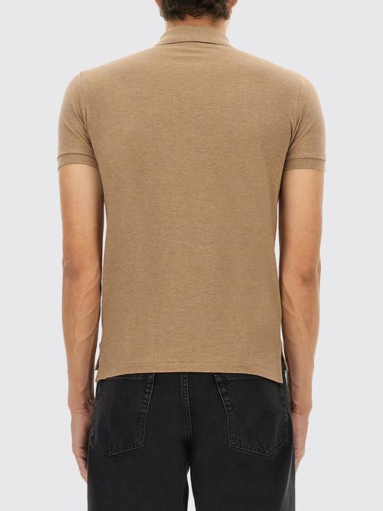 25FW 폴로 랄프로렌 폴로 티셔츠 710680784 298 Beige - POLO RALPH LAUREN