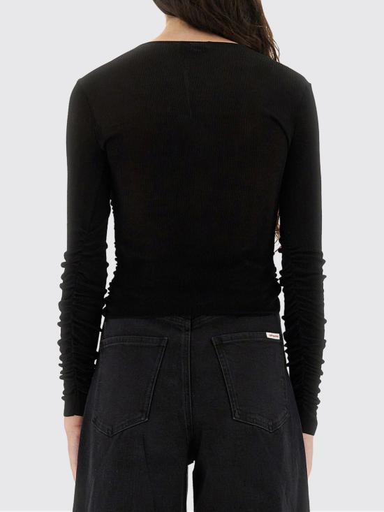 25FW 셀프 포트레이트 탑 PF25098TB Black - SELF PORTRAIT