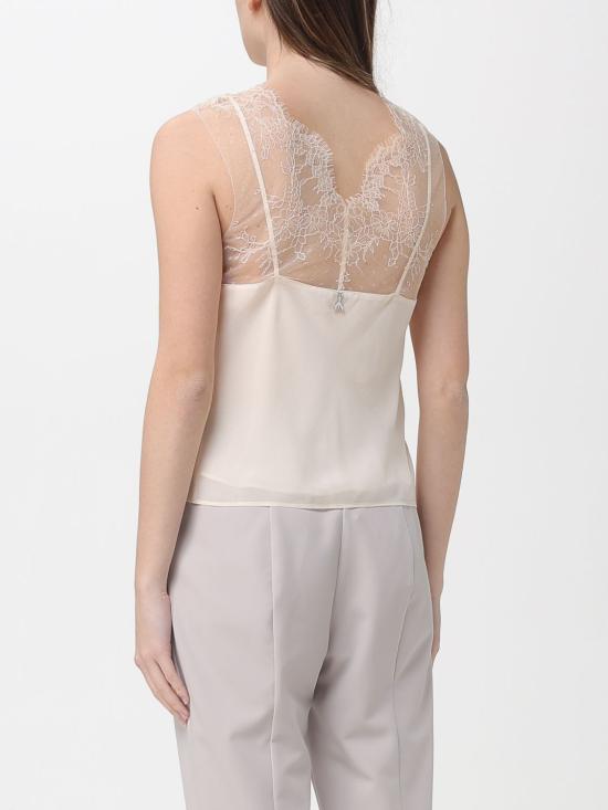 26SS 파트리지아페페 탑 8C0865A692 W409 Ivory - PATRIZIA PEPE