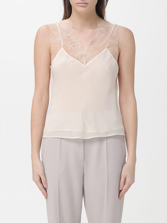 26SS 파트리지아페페 탑 8C0865A692 W409 Ivory